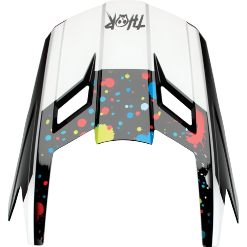 Thor - Thor Visor for Fleet Youth Helmet - Splat/Black - 0132-1868