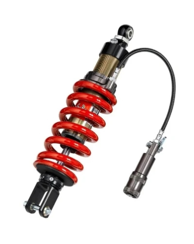 Bitubo - Bitubo XZE3 Adjustable Monoshock with Hydraulic Spring Preload - Red - S0083XZE31
