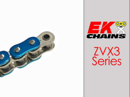 Vortex - Vortex 525 ZVX3 Chain - 160 Links - Metallic Blue - 525ZVX3-160AB