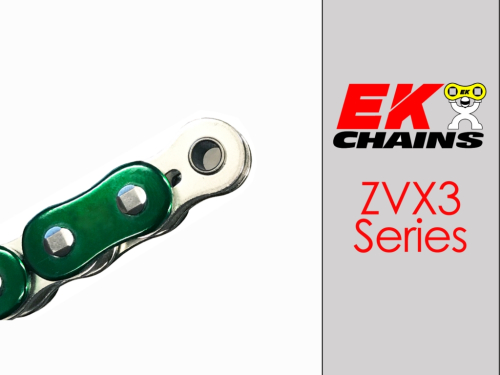 Vortex - Vortex 525 ZVX3 Chain - 120 Links - Metallic Green - 525ZVX3-120AN