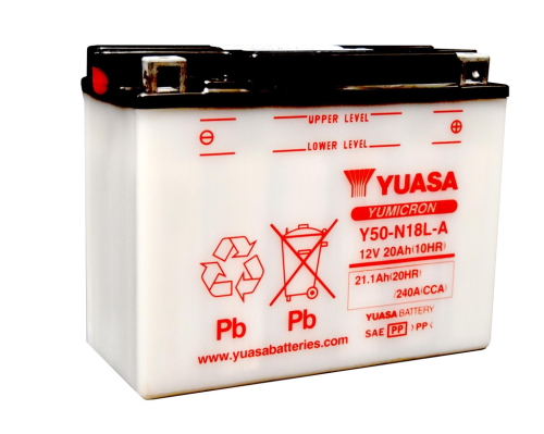 Yuasa - Yuasa Yumicron Battery - Y50-N18L-A - YUAM2218YTWN