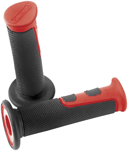 Pro Grip - Pro Grip 725 EVO Molded Gel Grips - Black/Red - PA0725OERO02