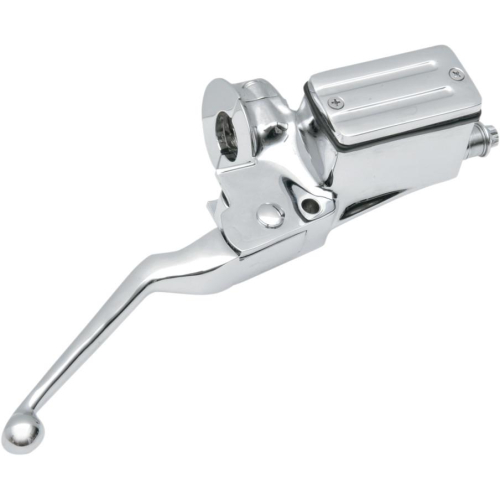 Drag Specialties - Drag Specialties 11/16in. Dual-Disc Master Cylinder with Lever and Clamp Half - 0610-0505