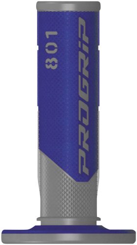 Pro Grip - Pro Grip 801 Hybrid Duo-Density Cross Grips - Black/Blue - PA080100NEBL