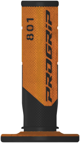 Pro Grip - Pro Grip 801 Hybrid Duo-Density Cross Grips - Black/Orange - PA080100NEAC