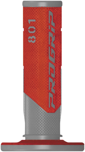 Pro Grip - Pro Grip 801 Hybrid Duo-Density Cross Grips - Black/Red - PA080100NERO