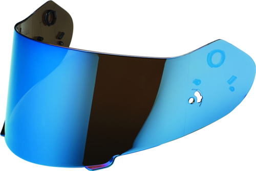 Speed & Strength - Speed & Strength Replacement Face Shield for Helmet - Blue Iridium - 884972