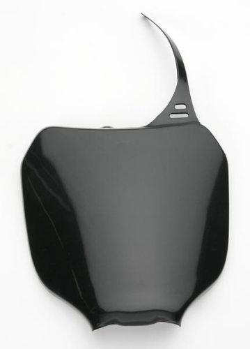 UFO Plastics - UFO Plastics Front Number Plate - Black - YA03823001