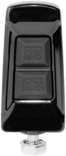 Kuryakyn - Kuryakyn Enygma Shift Pegs - Black - 10049-2