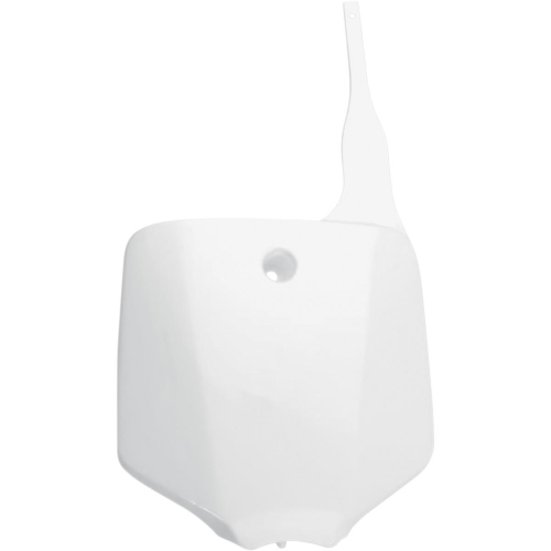 UFO Plastics - UFO Plastics Front Number Plate - White - KA03732047