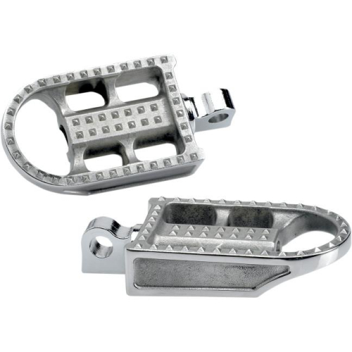 Biltwell Inc. - Biltwell Inc. Mushman Footpegs - Raw Polished - 7002-302-01