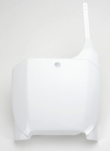 UFO Plastics - UFO Plastics Front Number Plate - White - HO03666041