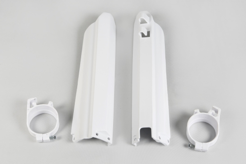 UFO Plastics - UFO Plastics Fork Slider Protectors - White - YA03803046