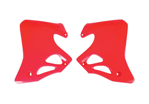 UFO Plastics - UFO Plastics Radiator Covers - 92-99 CR Red - HO03601067