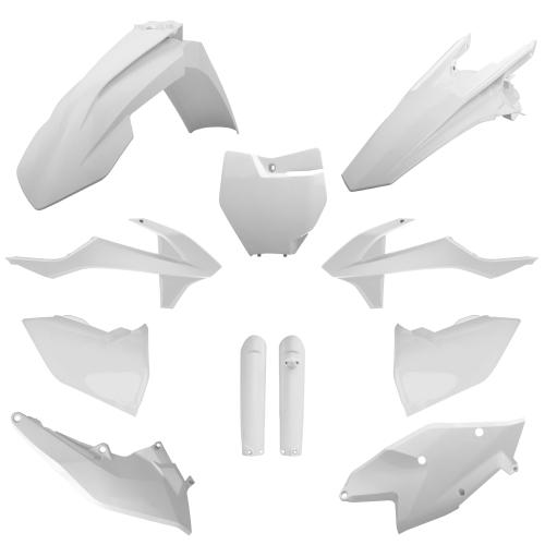 Polisport - Polisport MX Complete Kit - White - 91453
