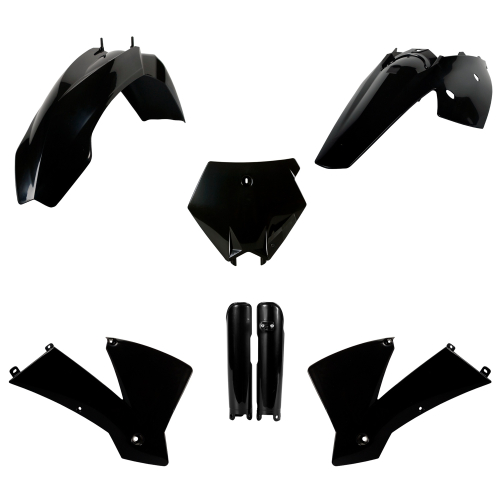 Polisport - Polisport MX Complete Kit - Black - 91435
