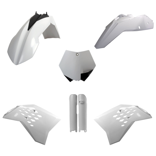 Polisport - Polisport MX Complete Kit - White - 91438