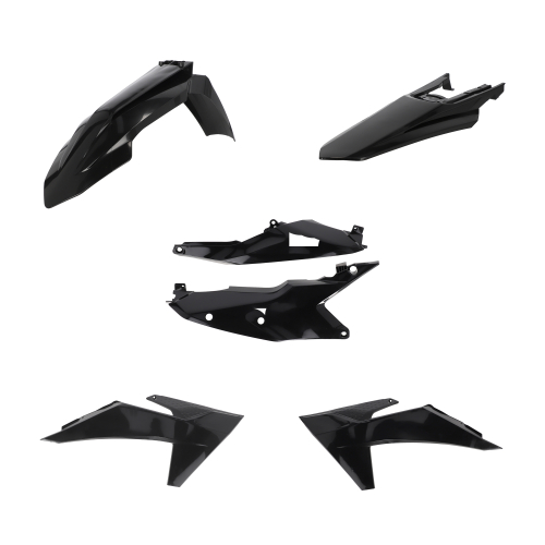 Acerbis - Acerbis Plastic Kit - Black - 2986500001
