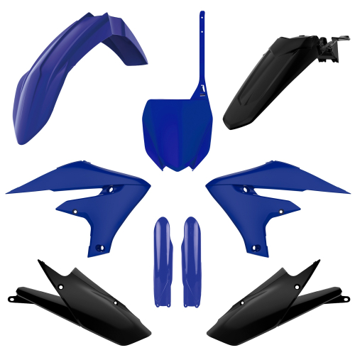 Polisport - Polisport MX Complete Kit - Blue, Black - 91411