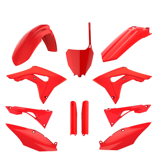 Polisport - Polisport MX Complete Kit - Red - 91537
