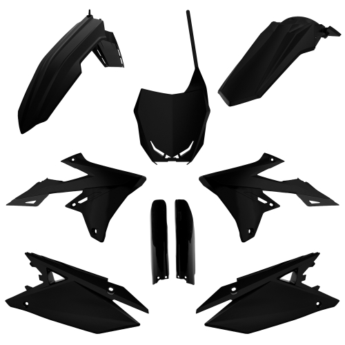 Polisport - Polisport MX Complete Kit - Black - 91428