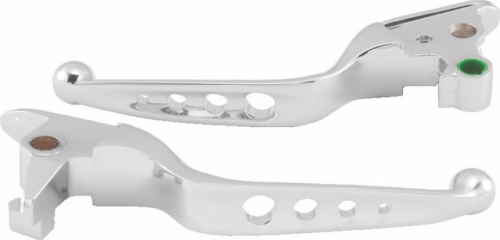 Bikers Choice - Bikers Choice O Series Holed Lever Set - Chrome - 482144
