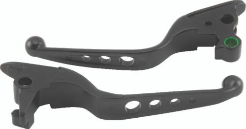 Bikers Choice - Bikers Choice O Series Holed Lever Set - Black - 482145