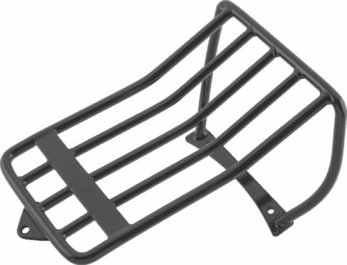 Bikers Choice - Bikers Choice Tire and Solo Seat Luggage Rack - 200mm - Black - 482809