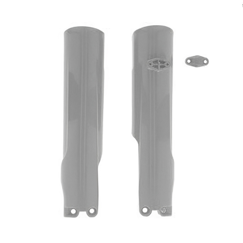 Acerbis - Acerbis Lower Fork Covers - Gray - 2976260011