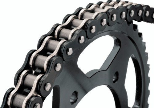 BikeMaster - BikeMaster 520 BMXR X-Ring Chain - 120 Links - Black/Chrome - 197329