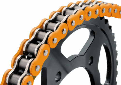 BikeMaster - BikeMaster 520 BMXR O-Ring Chain - 120 Links - Orange - 197456