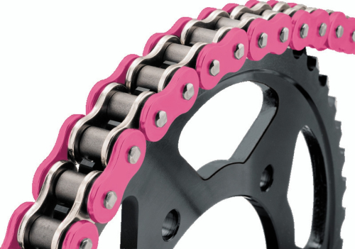 BikeMaster - BikeMaster 520 BMXR O-Ring Chain - 120 Links - Pink - 197457