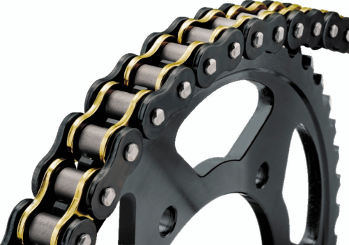 BikeMaster - BikeMaster 520 BMXR X-Ring Chain - 130 Links - Black/Chrome - 197333