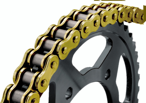 BikeMaster - BikeMaster 520 BMXR X-Ring Chain - 120 Links - Gold/Gold - 197331