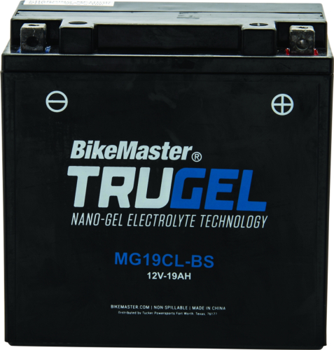 BikeMaster - BikeMaster TruGel Battery - MG19CL-BS - 780522