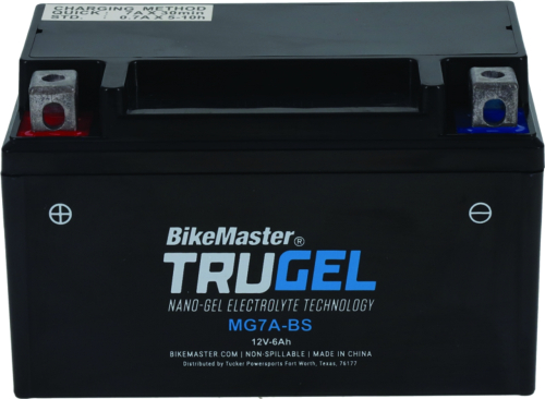 BikeMaster - BikeMaster TruGel Battery - MG7A-BS - 780538