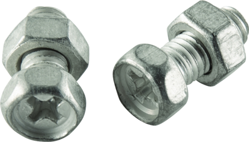 BikeMaster - BikeMaster Battery Bolt 5 x 11mm Bolt with Hex Nut - 151928