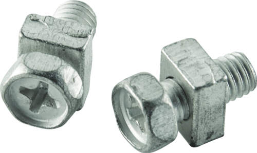 BikeMaster - BikeMaster Battery Bolt 5 x 11mm Bolt with Square Nut - 151929