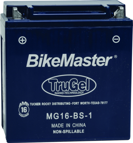 BikeMaster - BikeMaster TruGel Battery - MG16-BS-1 - 780521