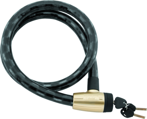 BikeMaster - BikeMaster Bully Lock Heavy Duty 5.5ft. Chain PVC Coated Integrated Lock - 132235