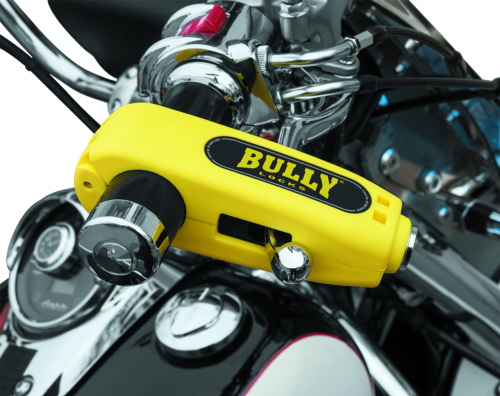 BikeMaster - BikeMaster Bully Lock Bully Grip Lock - Yellow - 132255