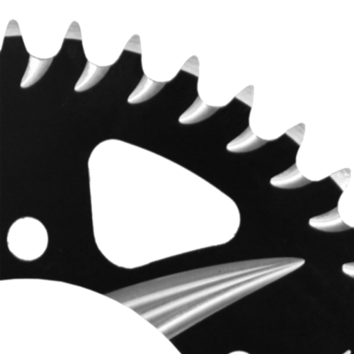 Vortex - Vortex Aluminum Rear Sprocket - Black - 38T - 225CZK-38