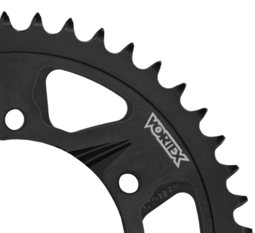 Vortex - Vortex Steel Rear Sprocket - Black - 37T - 211S-37