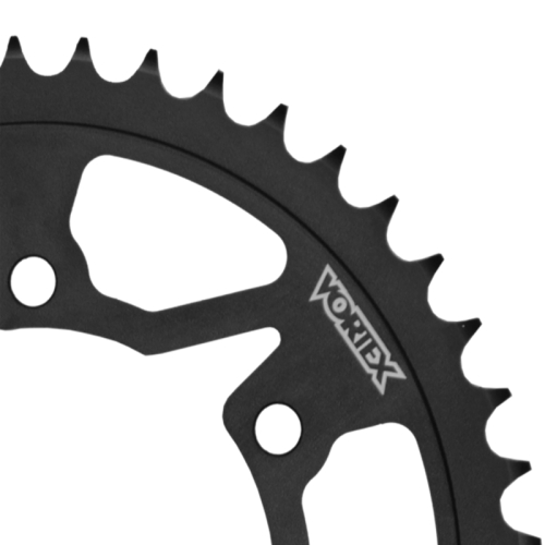 Vortex - Vortex Steel Rear Sprocket - Black - - 525S-45