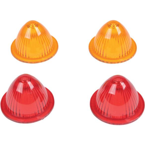Drag Specialties - Drag Specialties Lens Kit for Retro-Style Marker Light - 2020-0120