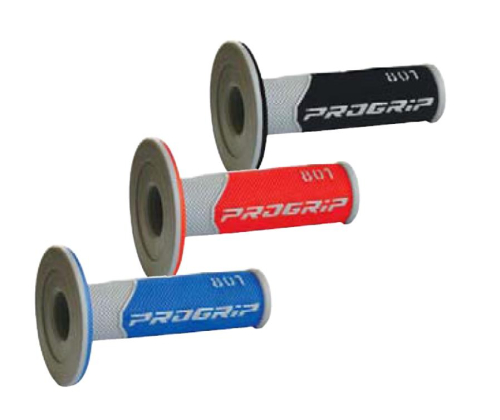 Pro Grip - Pro Grip 801 Dual Density MX Grips - Red/Gray - PA080100GRRO