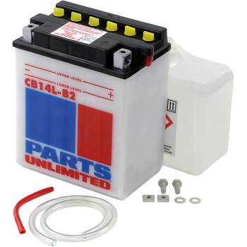 Parts Unlimited - Parts Unlimited 12V Heavy Duty Battery Kit - 2113-0186