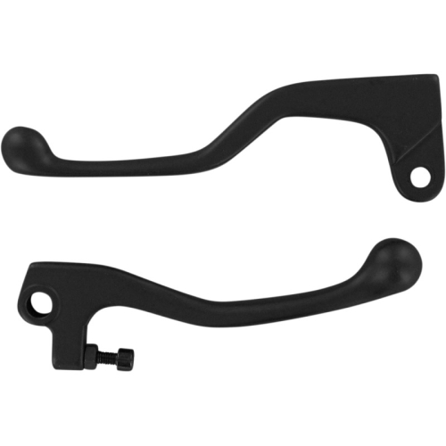 Parts Unlimited - Parts Unlimited Shorty Style Power Brake Lever Set - Black - 44-51075