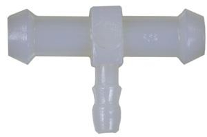 SP1 - SP1 Fuel Line and Primer Line T Fittings - 1/8in. out of 1/4in. - 10pk - 07-279