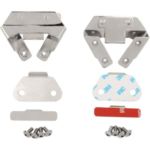 Drag Specialties - Drag Specialties Mounting Bracket/Wear Plate Kit for Hard Saddlebags - 3501-0865